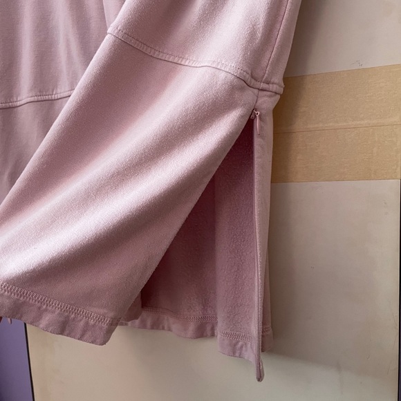 J. Jill L Long Sleeve Plain Light Pink Blouse - Picture 3 of 9